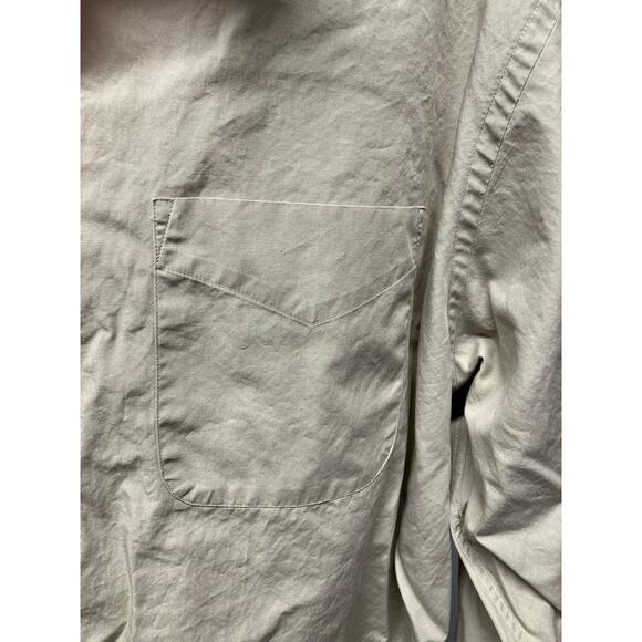 Vintage Nautica Men's Cotton Button Up Shirt 17 34/35 Classic Career Business - Picture 9 of 15